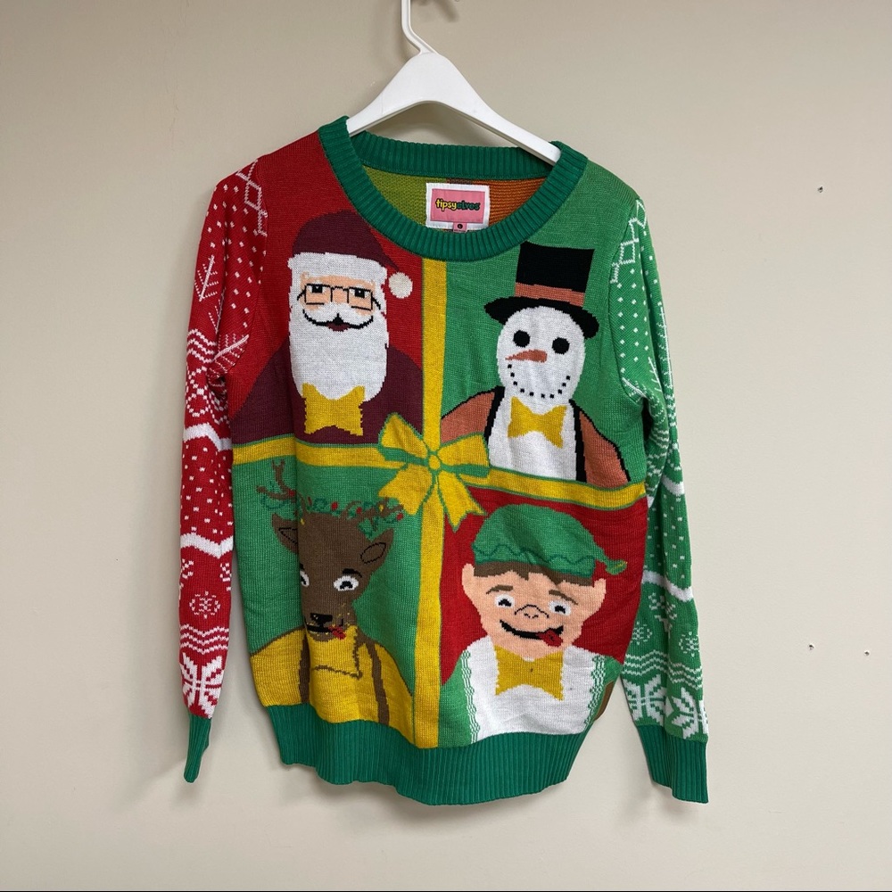 Tipsy Elves Christmas Sweater Size L